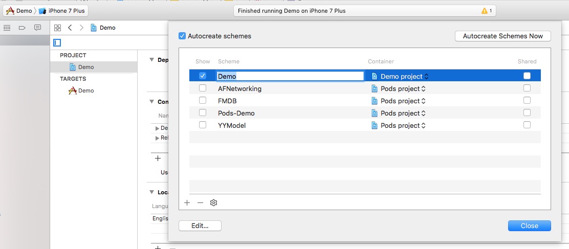 Change the scheme name