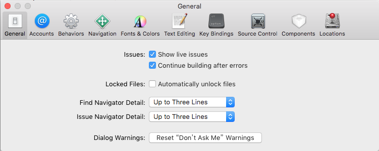 Continue build after errors