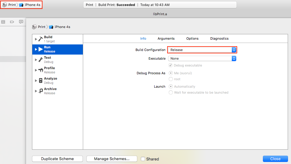 Simulator Configuration